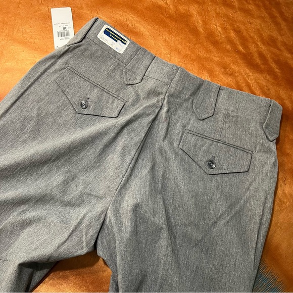 Vintage Pendleton High Grade Western Wear Slacks Gray size 35 Made in USA - Picture 3 of 10